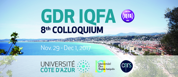 Les présentations du Colloque IQFA 8 à l'Université Côte d'Azur disponibles au téléchargement
