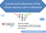 FQA - Invited Talk "Coherent control of the silicon-vacancy spin in diamond", B. Pingault (University of Cambridge, UK)